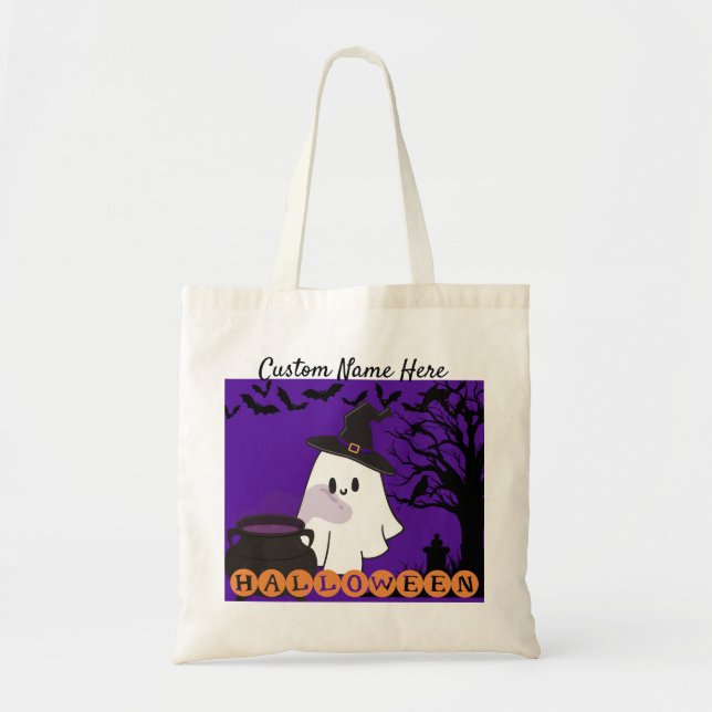 Bolsa de Halloween con ghost Ghost Tote - Personal (Frente)