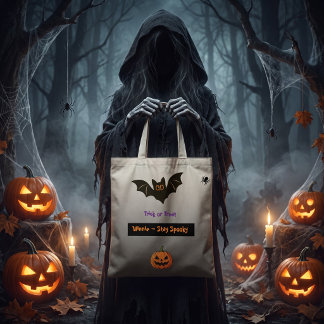 Bolsa de Halloween de la tripulación Boo de la pat