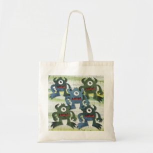 Bolsa De Halloween De Los Pequeños Monstruos De Tr