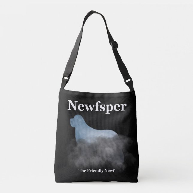 Bolsa de Halloween de Terranova - Newfsper (Reverso)