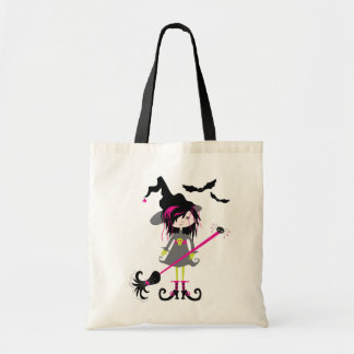 Bolsa de Halloween de Truco o Trato de Brujita