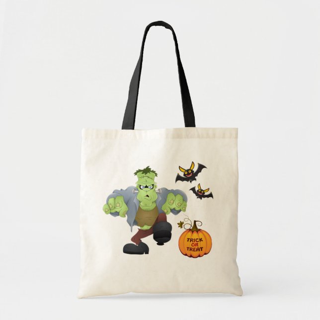 Bolsa de Halloween-Frankenstein Tote Bag (Frente)