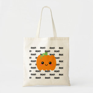 Bolsa de halloween o truco para tratar, calabaza