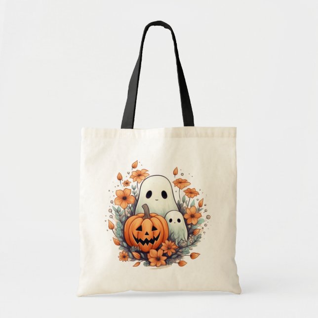 Bolsa de Halloween Trick o Tremendo Shoulder Tote  (Frente)