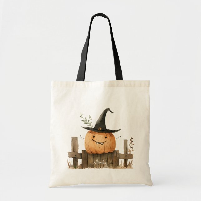 Bolsa de Halloween Trick o Tremendo Shoulder Tote  (Frente)