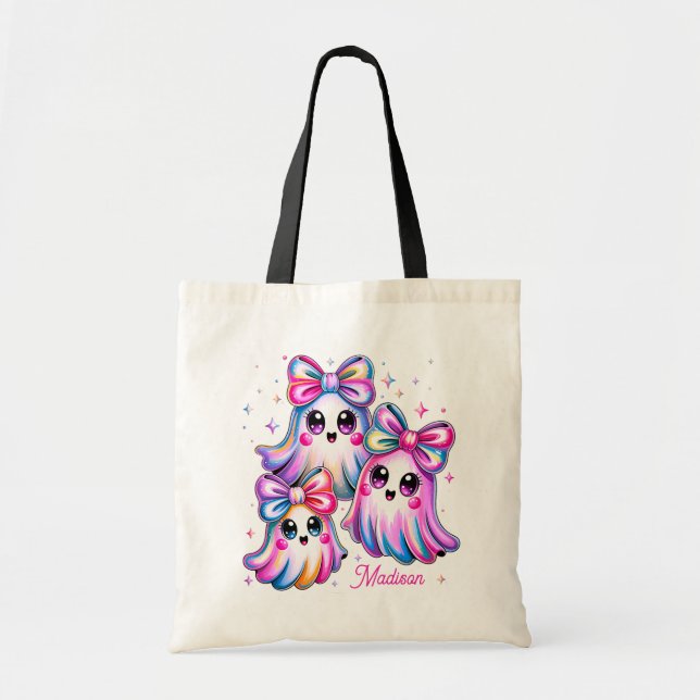 Bolsa de Halloween Trick o Tremendo Shoulder Tote  (Frente)