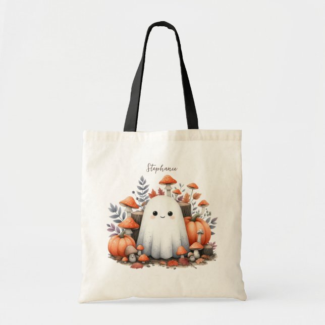 Bolsa de Halloween Trick o Tremendo Shoulder Tote  (Frente)