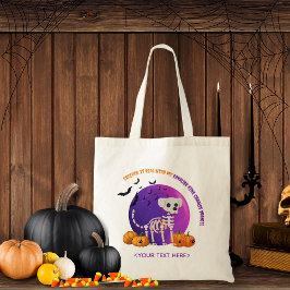 Bolsa de Halloween Trick o Tret Candy Tote Bag