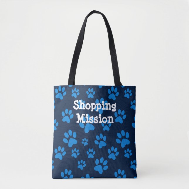 Bolsa de herramientas de impresión de Blue Paw (Anverso)
