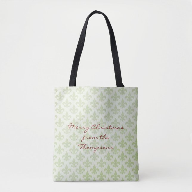 Bolsa de herramientas editable del patrón Fleur de (Anverso)