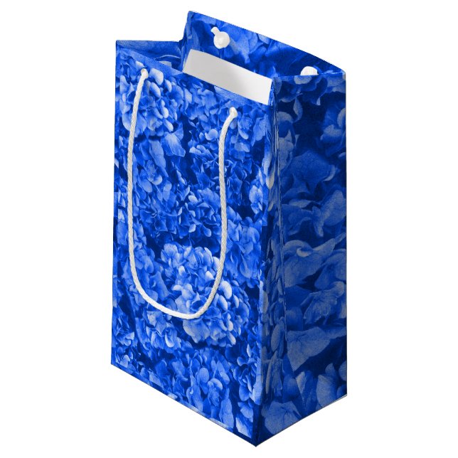 Bolsa de hidrangea azul (Angulo Anverso)