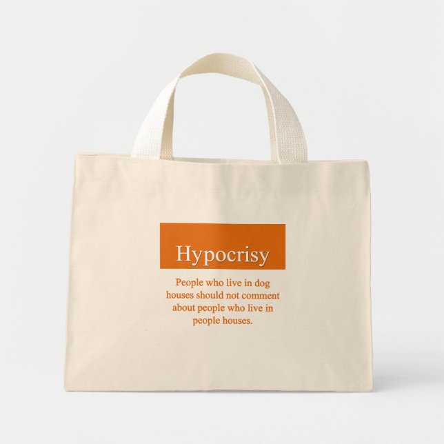 Bolsa de hipocresía (Frente)