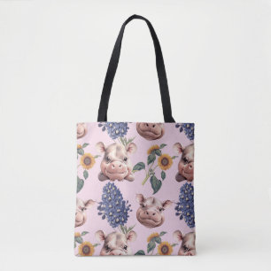 Bolsa de Hippo y Tote Floral