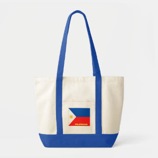 Bolsa de hombro con bandera filipina impresa