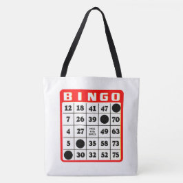 Bolsa de hombro de la tarjeta bingo