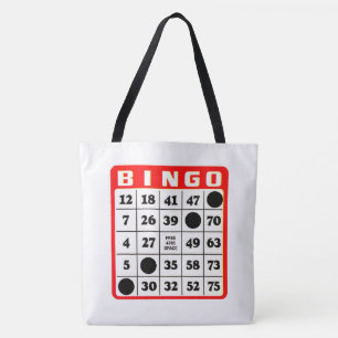 Bolsa de hombro de la tarjeta bingo
