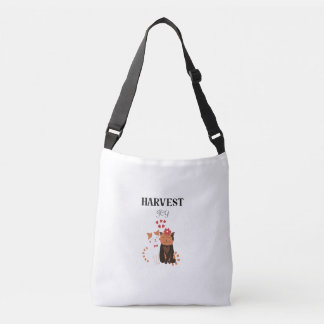 Bolsa de hombro Harvest Joy Cat – Diseño Otoño Aco