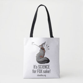 Bolsa de hombro para zorro de la isla Ciencia por 