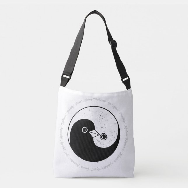 Bolsa de hombro por la que YinYang hace armonía (Anverso)