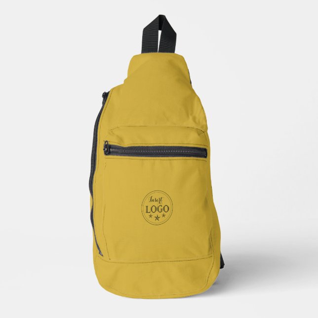 Bolsa de honda de corte de oro M duradera con logo (Anverso)