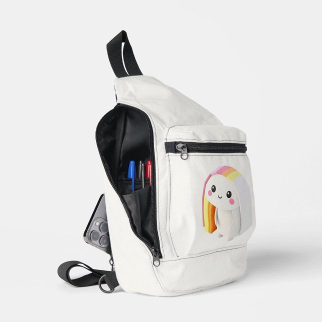 Bolsa de honda de corte de Sew súper lindo persona (Abierto)