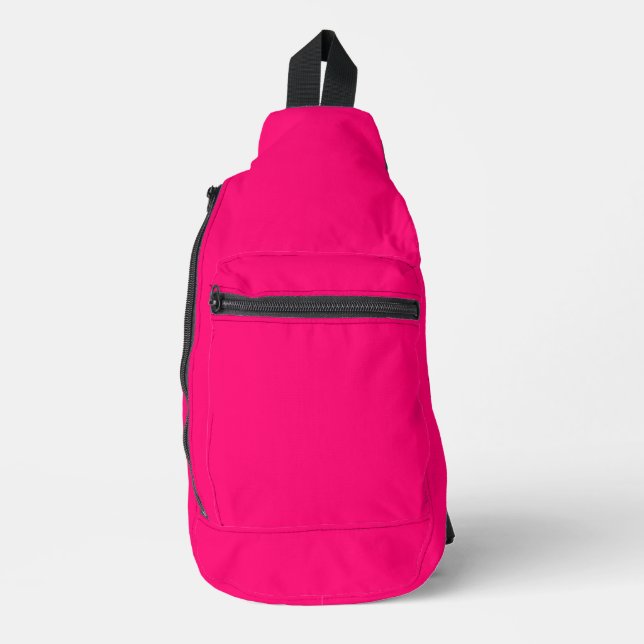 Bolsa de honda de Personalizado rosa Neon - Elegan (Anverso)