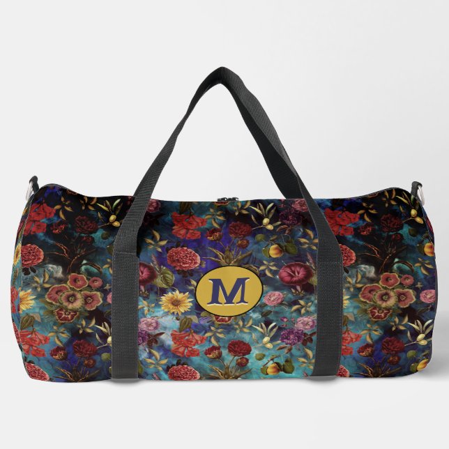 Bolsa de honda impresa azul vintage (Anverso)