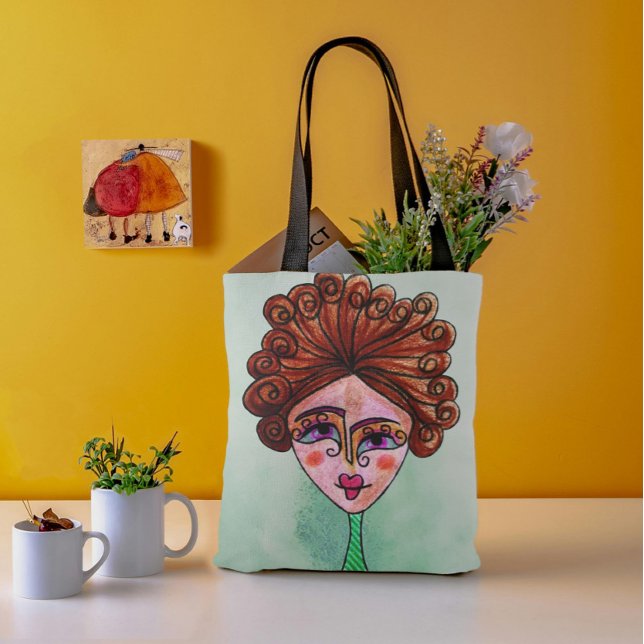 Bolsa de Houlder Tote (Mujer Whimsical - 01) (Subido por el creador)