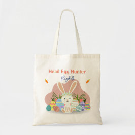 Bolsa de huevos de Pascua - texto editable