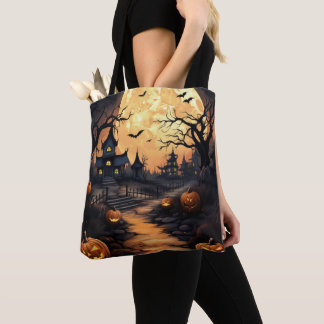 Bolsa de ilustracion de Halloween