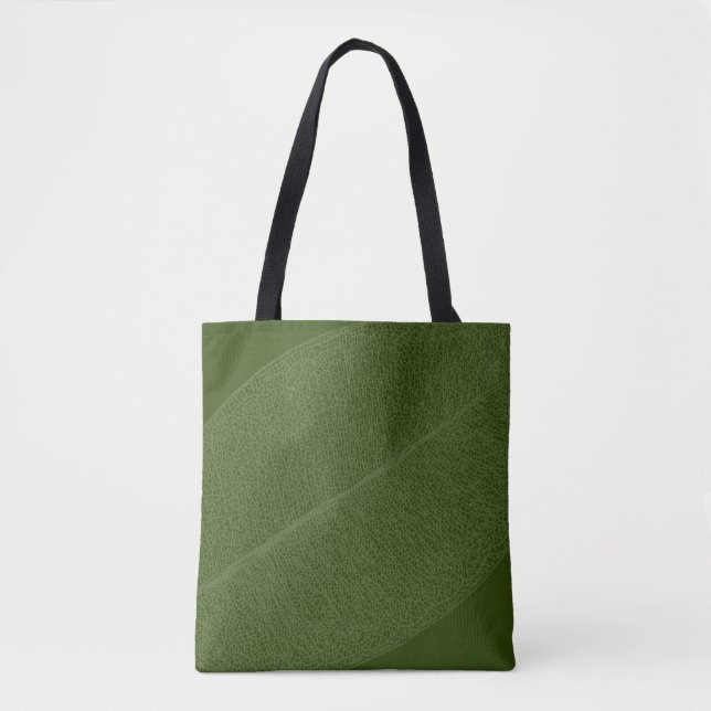 Bolsa de Ilustracion de la hoja verde (Anverso)