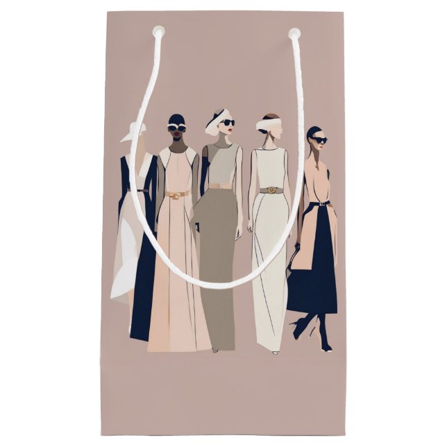 Bolsa de Ilustracion de moda contemporánea (Anverso)