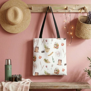 Bolsa de ilustracion dulce de compras