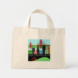 Bolsa de Ilustracion Skyline de San Francisco