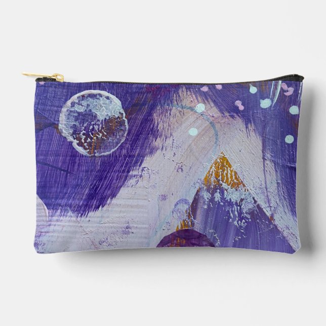 Bolsa de imprenta en diseño de montaña lunar (Anverso)