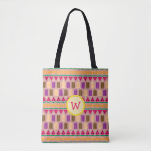 Bolsa de impresión completa de dulces de verano