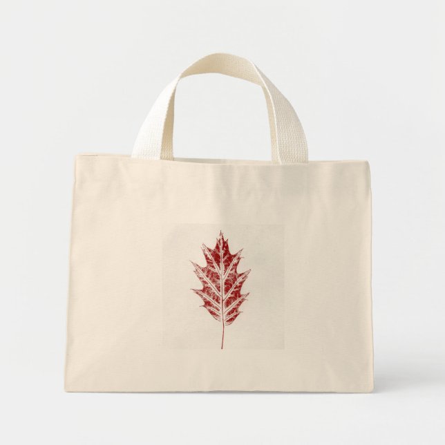 Bolsa de impresión de la naturaleza de la hoja (Frente)