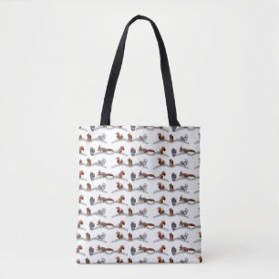 Bolsa de impresión total Frenesí de Ardilla (elija