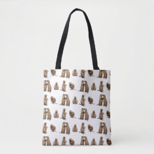 Bolsa de impresión total Frenesí de perro de la pr