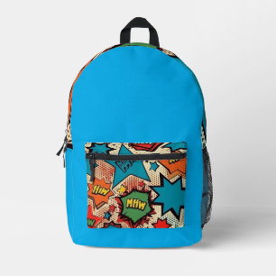 Bolsa de imprimir burbujas de cómic para coser