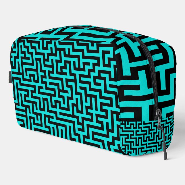 Bolsa de inodoro de las líneas de mazorca-negras t (Esquina derecha)