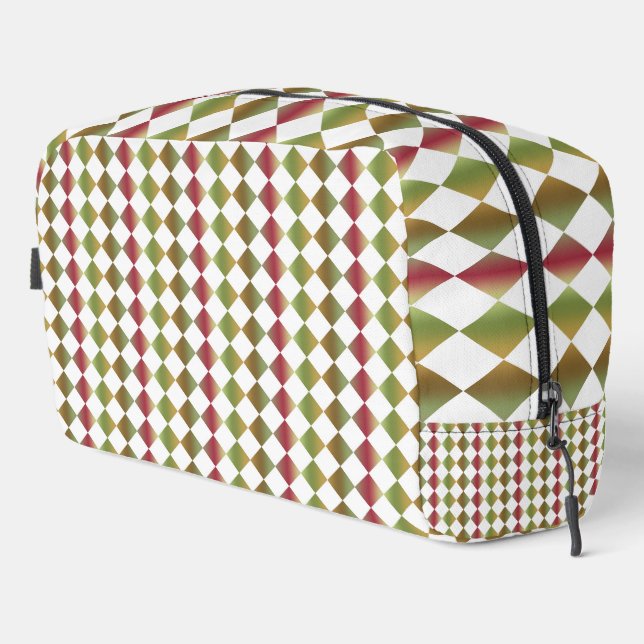 Bolsa de inodoro de patrón de diamante de comproba (Esquina derecha)