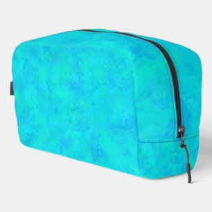 Bolsa de inodoro del patrón de patrón azul turques