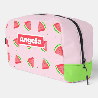 Bolsa de inodoro rosa de la sandía