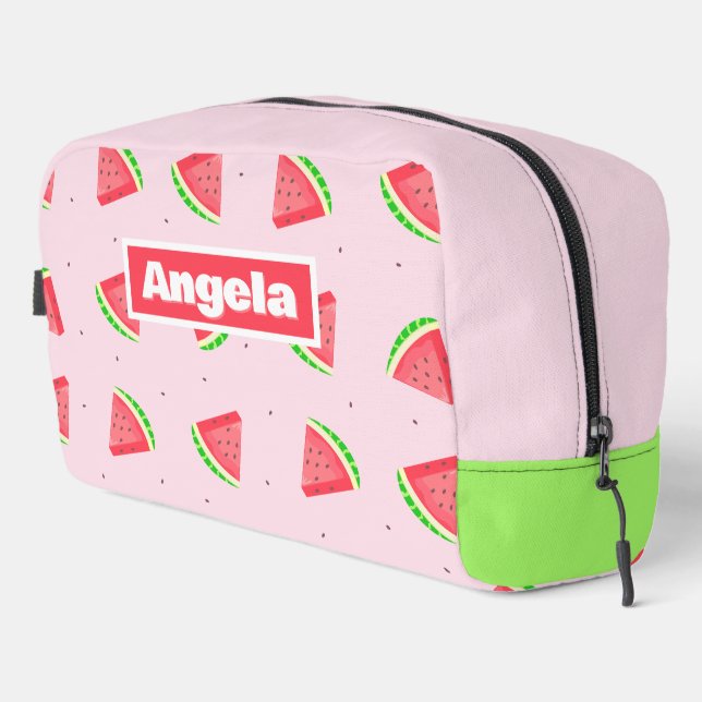 Bolsa de inodoro rosa de la sandía (Esquina derecha)