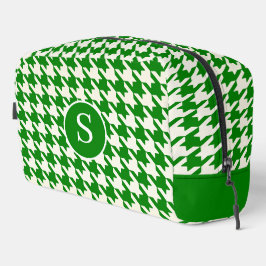 Bolsa de inodoro verde y blanco para la lapa de la