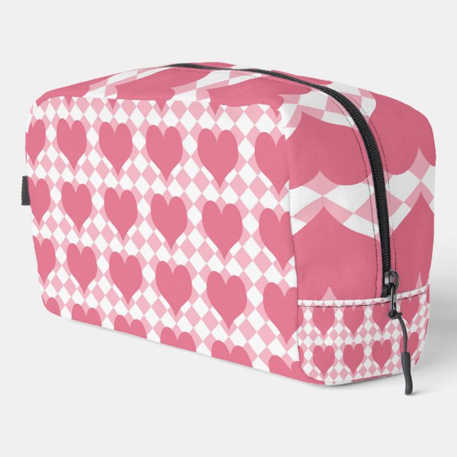 Bolsa de inodoros de los corazones rosados (Esquina derecha)