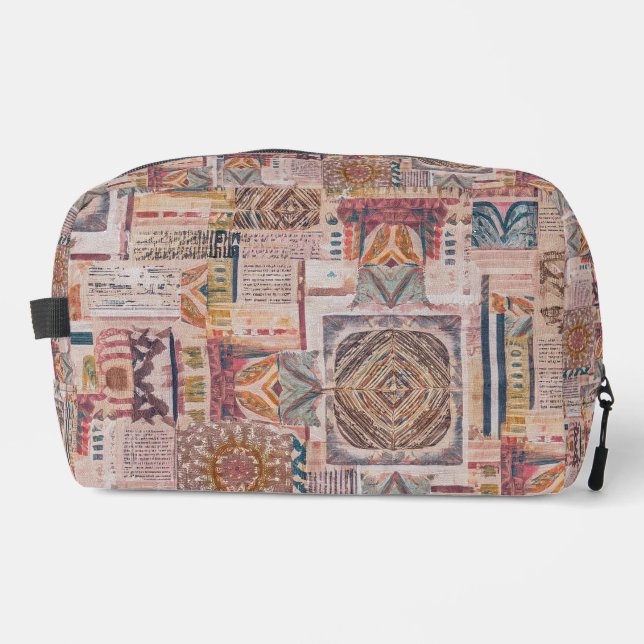 Bolsa de inodoros de Patchwork Mandala (Anverso)