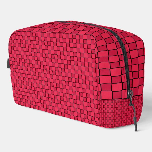 Bolsa de inodoros para tableros negros rojos (Esquina derecha)