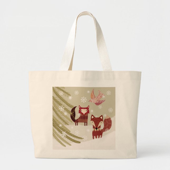 Bolsa de invierno de Fox Tote (Frente)